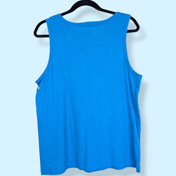 Volcom Blue Graphic Tank Top for Men - Picture 3 of 6